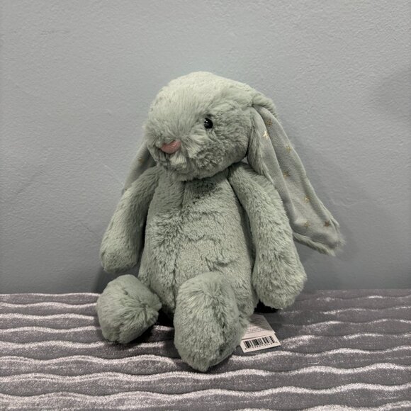 RARE Jellycat Medium Bashful Sparklet Bunny BNWT - Picture 5 of 6